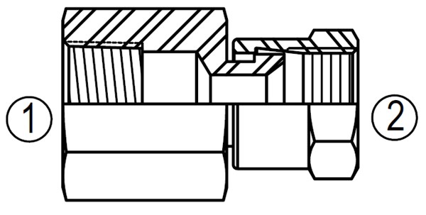 6506 Female Pipe/Swivel Connector