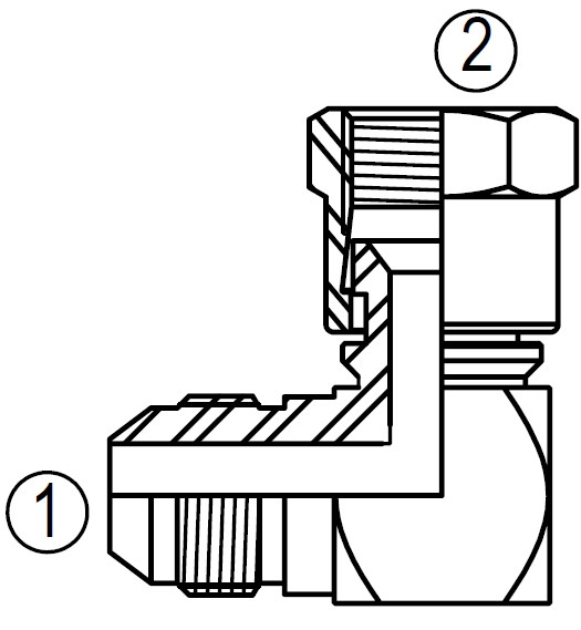 6500 90° Swivel Elbow