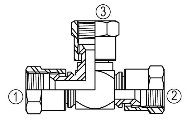 6606 Swivel Tee