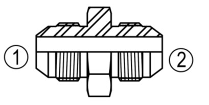 SS2403-LH Large Hex Union