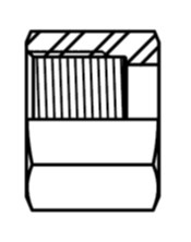 FF318 Tube Nut